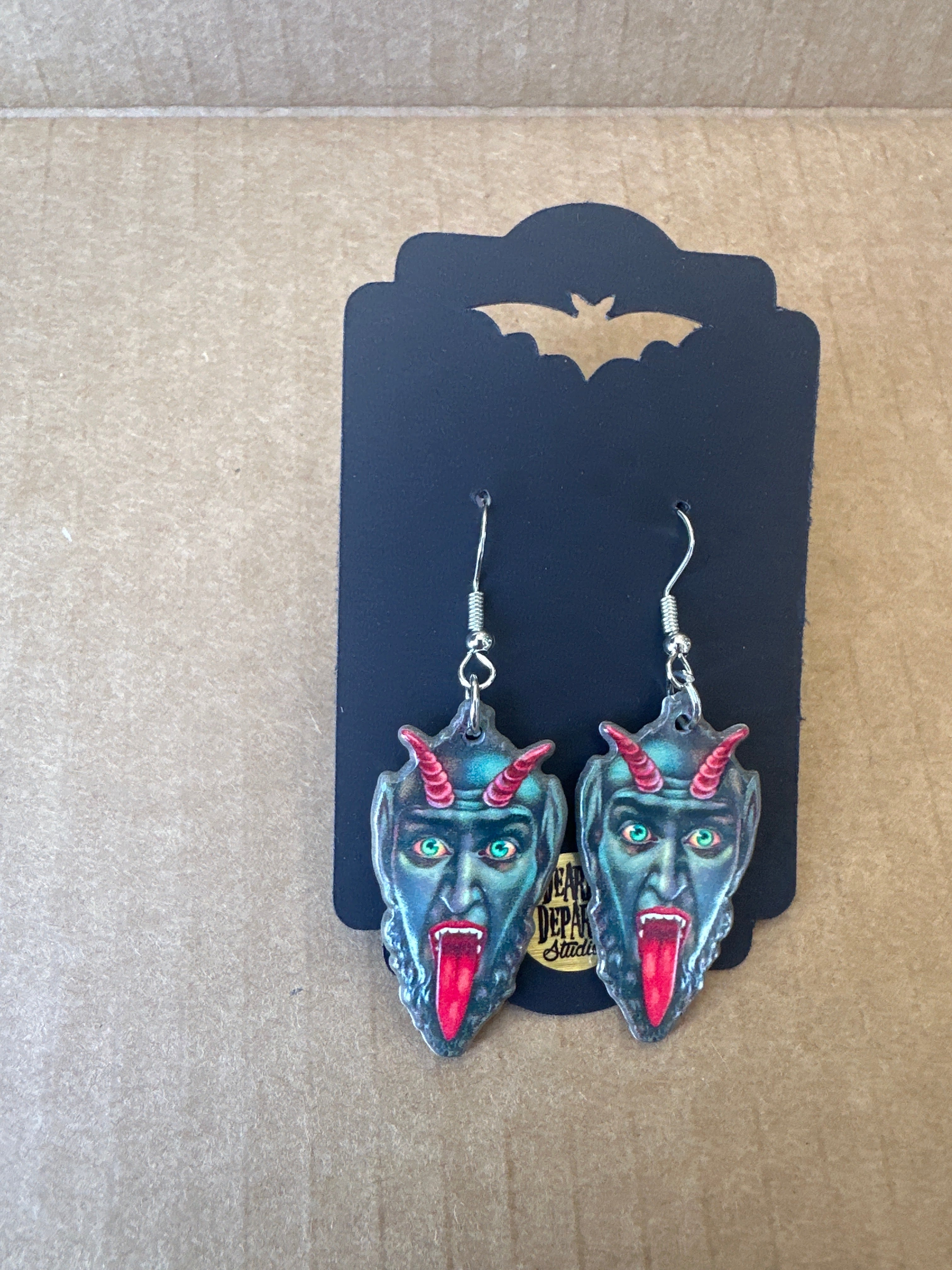 Krampus Earrings