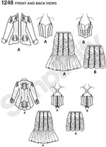 Simplicity #1248 Women's Steampunk Costume Pattern