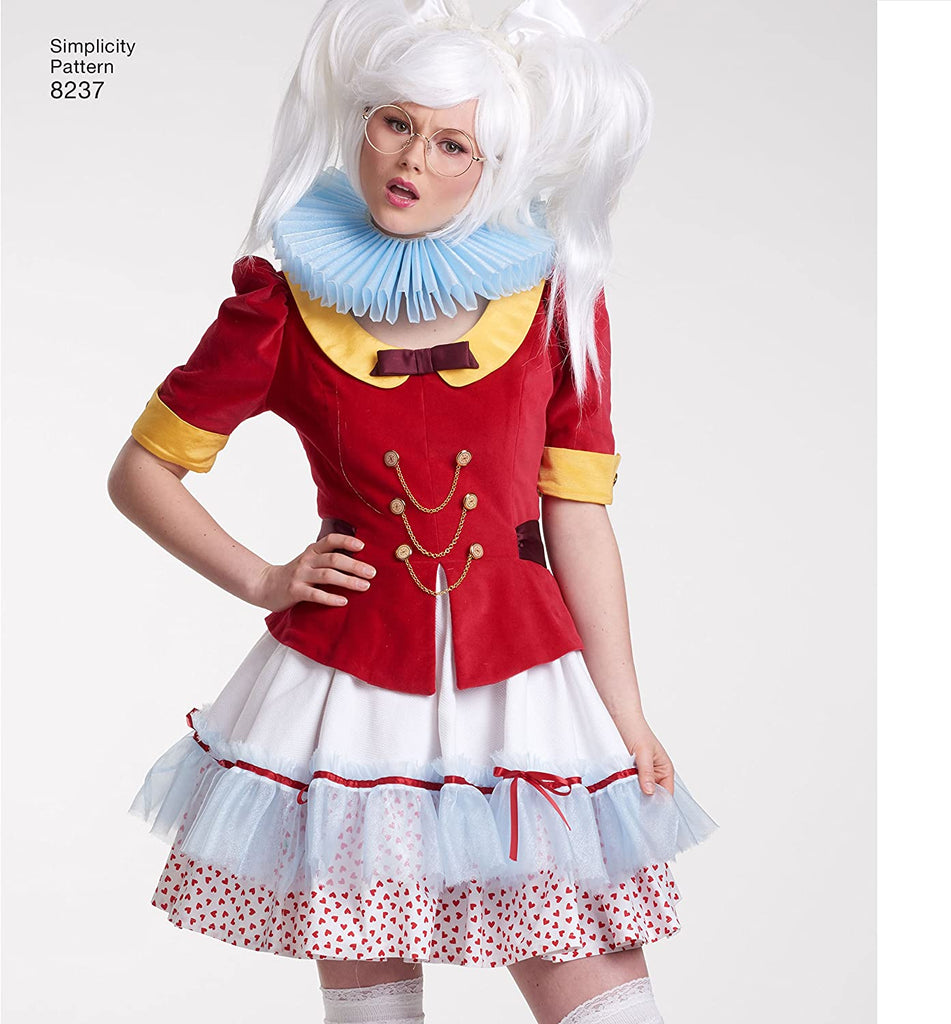 Alice in Wonderland - White Rabbit and Mad Hatter - Simplicity 8237 Co ...