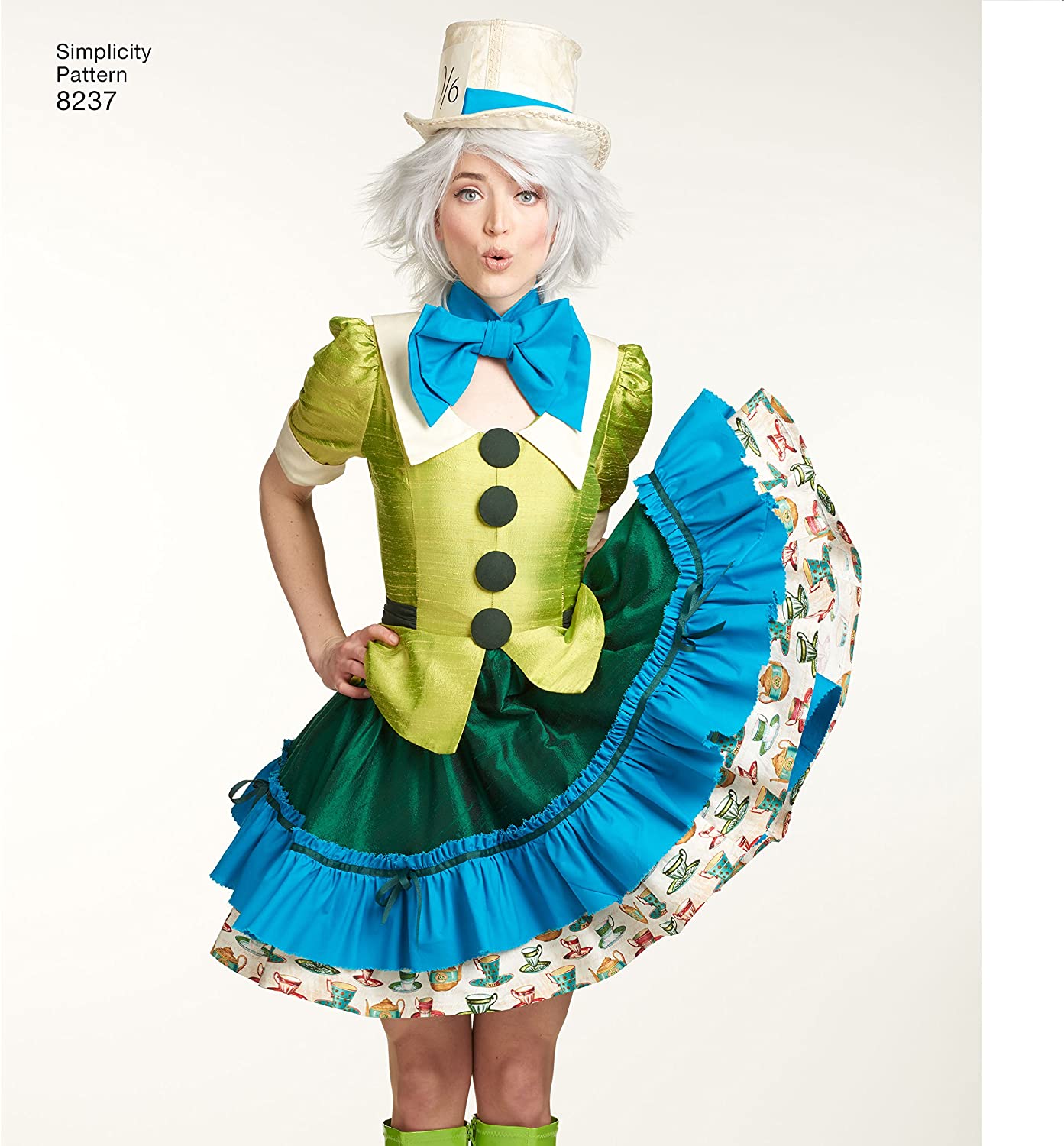 Alice in Wonderland - White Rabbit and Mad Hatter - Simplicity 8237 Costume Sewing Pattern