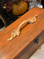 Vintage Toolbox Pumpkin Upcycle