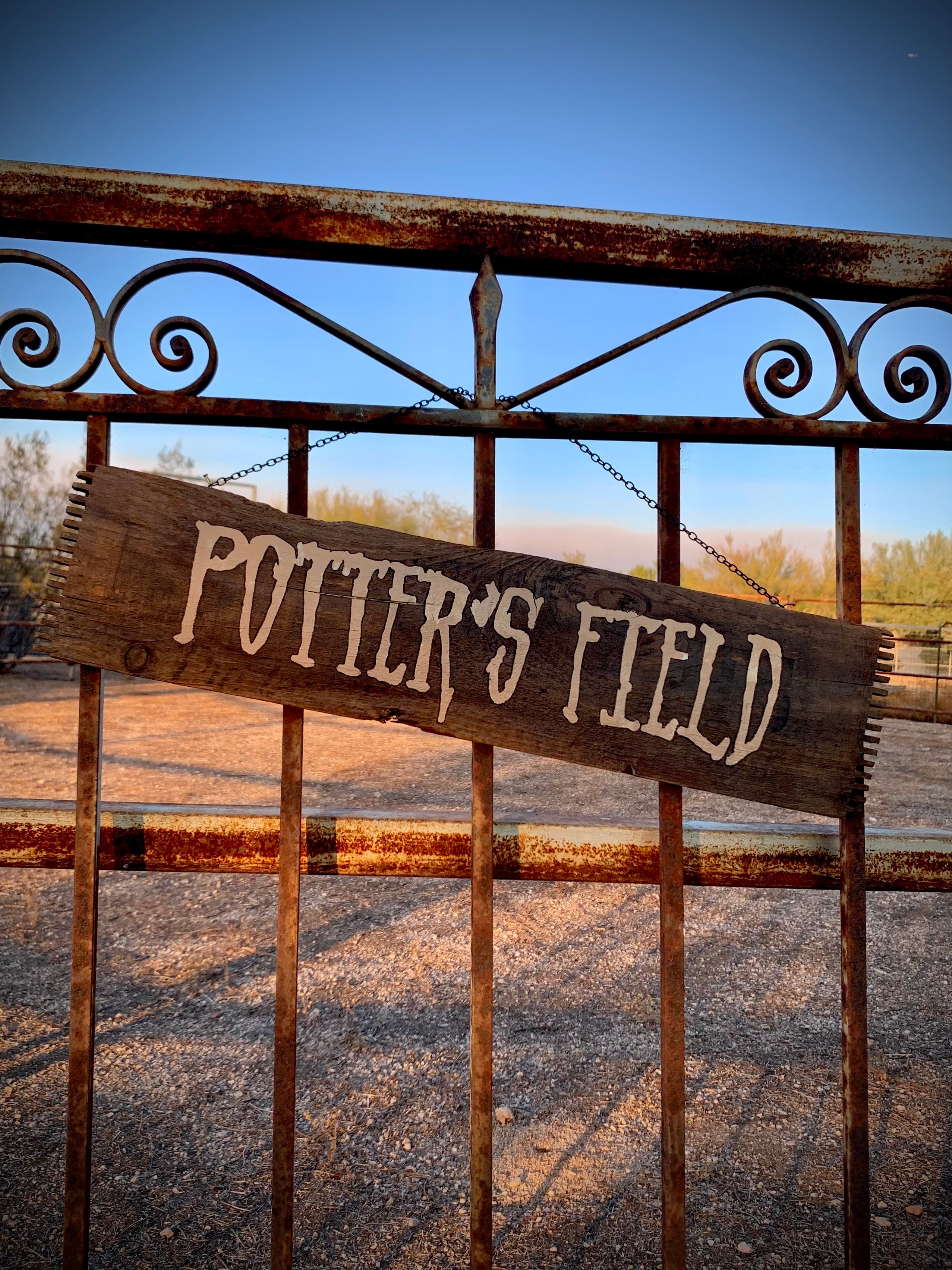 Potter’s Field Sign